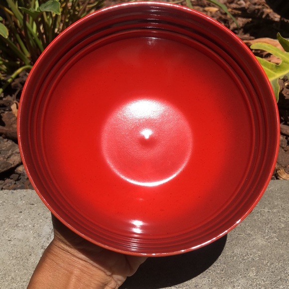 4 New Red LE CREUSET Bowls - Picture 2 of 5